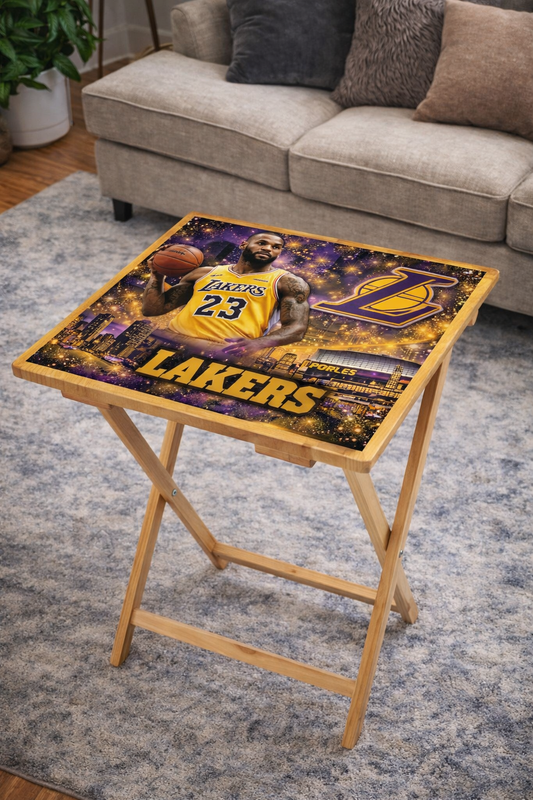 Custom Epoxy Folding Table – Personalized Design