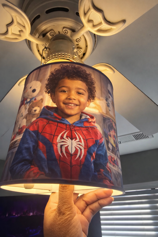 Custom 3D Memory Lampshade Personalized Photo Lamp Decor